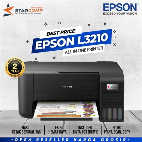 Jual Printer Epson L All In One Ink Tank Printer Print Scan Copy Di