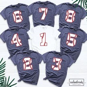 Baseball Numbers Shirt, Personalized Baseball Shirt, Baseball Mom Shirt ...