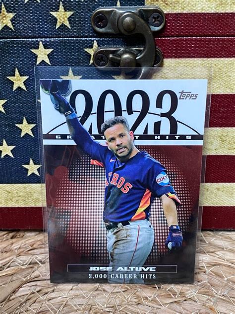 Topps Gh Jose Altuve Greatest Hits Career Hits