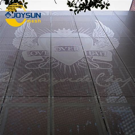 Custom Shape Perforated Etching Metal Stainless Steel Grid Wire Mesh