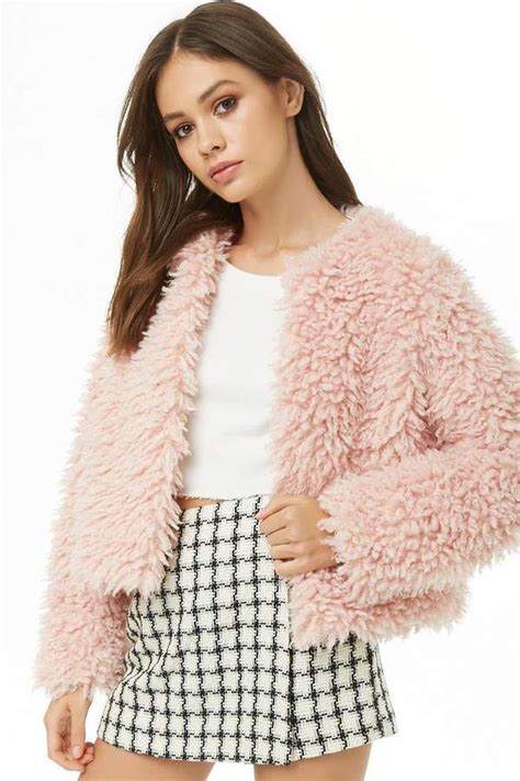 Forever 21 Shaggy Faux Shearling Coat Faux Shearling Coat Fur Coat Shop Forever Forever 21