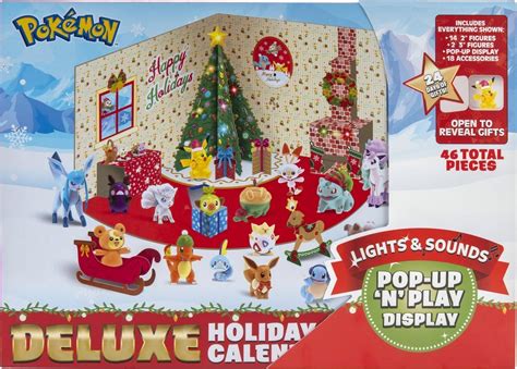 Buy Pok Mon Advent Calendar Holiday Deluxe Edition Hirocards