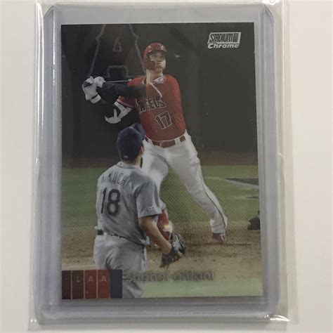 大谷翔平 Shohei Ohtani Base Chrome 145 2020 Topps Stadium Club Baseball Los