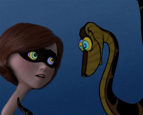 Elastigirl Meets Kaa 2 By Vore Disintegration On Deviantart Disney