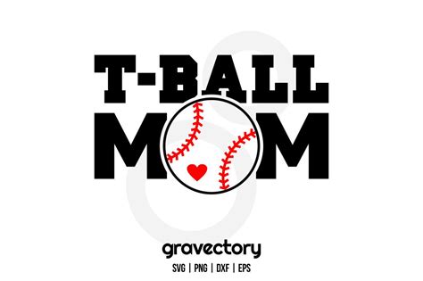 Tball Mom Svg Free Gravectory