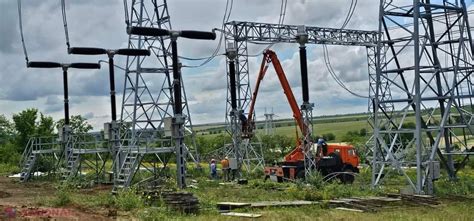 Prima etapă a lucrărilor de reconstrucție a Stației Electrice