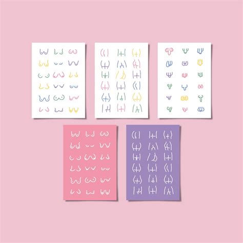 Boobs Bums And Willys Naked Postcard Set Of Available Individually A