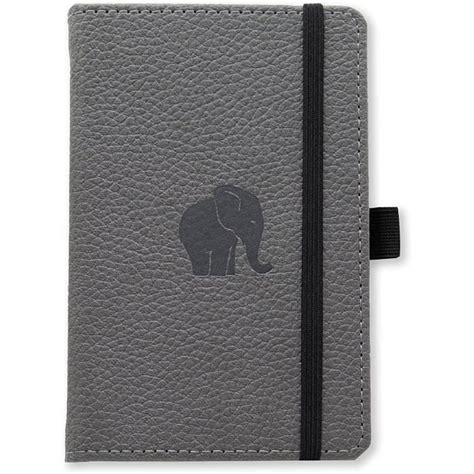 Carnets Dingbats Carnet De Notes Ligné Faune Et Flore Eléphant Gris