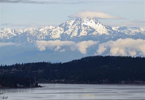 Olympic Mountains Highest Part Of The Coast Ranges On The Olympic