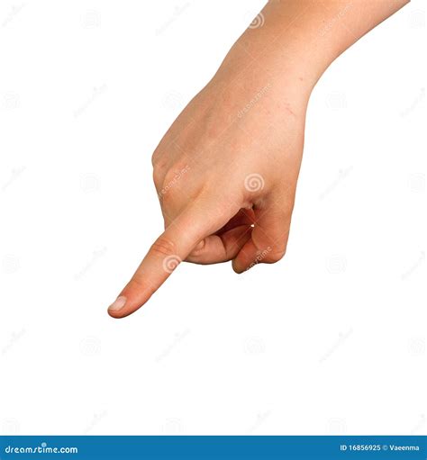 Hand Pointing Left Royalty Free Stock Photo - Image: 16856925