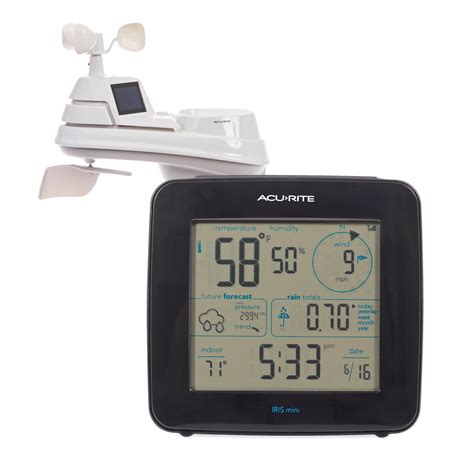 Acurite Iris® Weather Station With Mini Wireless Display For