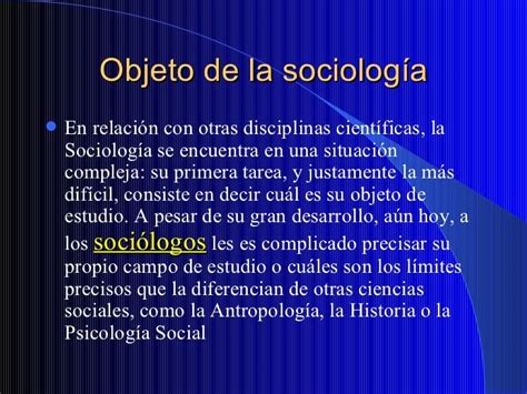 Orígenes De La Sociología