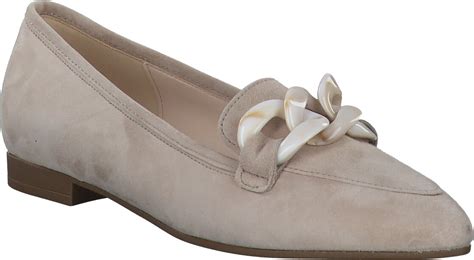 Gabor Damen Slipper Aus Leder Beige Online Shoppen Juppen