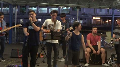 心的距離 Cover By Darren X Shuttle Busk 尖沙咀碼頭busking 20180720 Youtube