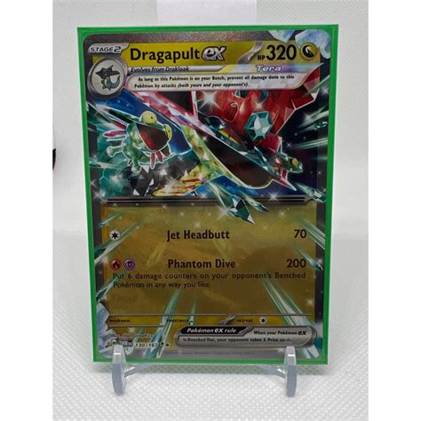 Twilight Masquerade Dragapult Ex Ultra Rare Pokemon Tcg