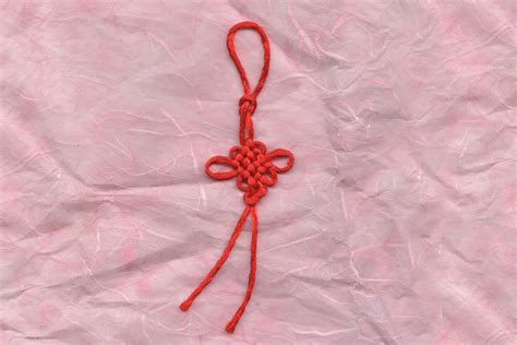 Red Chinese Knot Tassel (Eternal Knot)-KnotChinese