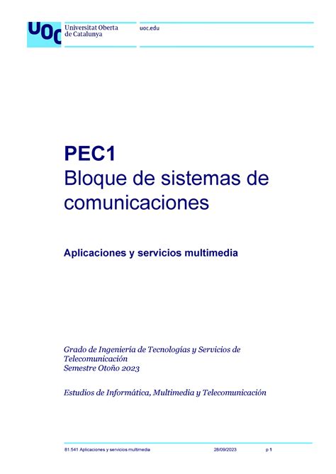 Astm Pec Es Enunciado Pec Bloque De Sistemas De