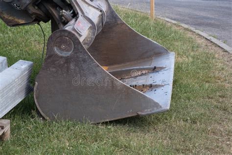 Digger Parts And Details Stock Photo Image Of Leather 111736012