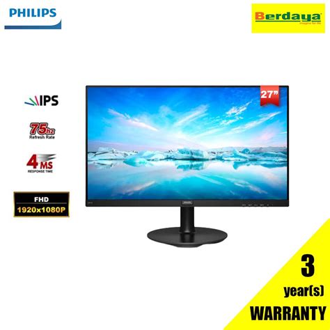 Philips 27 271V8 93 FULL HD IPS 75Hz Adaptive Sync LED Flat Monitor