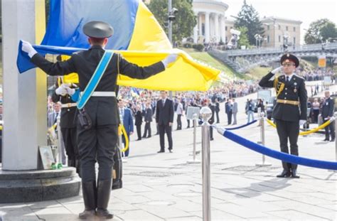 Ukraine Begeht Unabh Ngigkeitstag