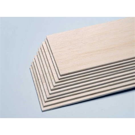 Planche De Balsa 1 5 X 100 X 1000mm