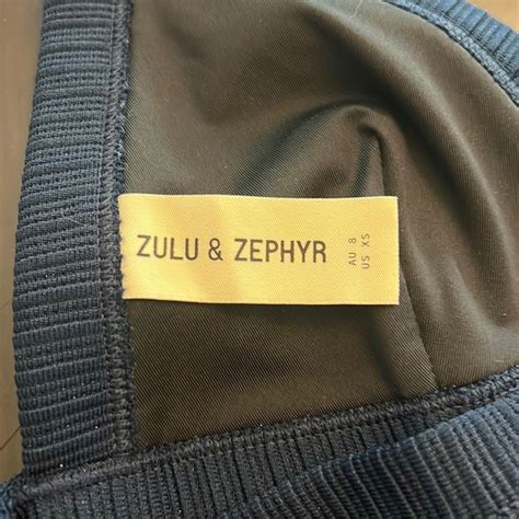 Zulu Zephyr Swim Zulu And Zephyr Size Xs Navy Dark Blue Two Pice Bikini New Poshmark