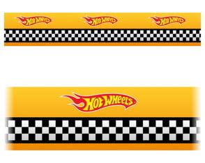 Border Adesivo Infantil Hot Wheels Coleção de ColorCards Etiquetas colorcards