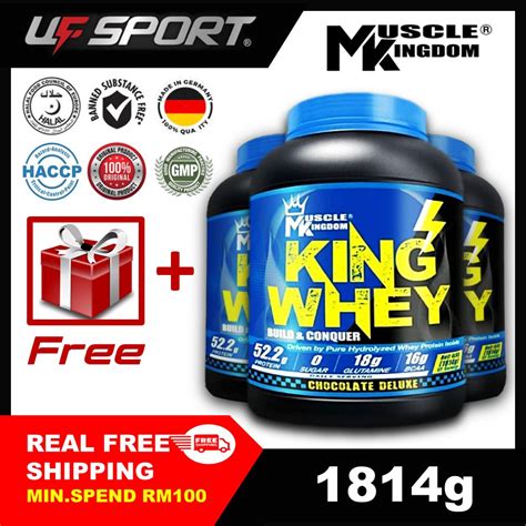 Muscle Kingdom King Whey Driven By Pure Hydrolyzed Whey Protein