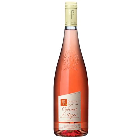 AOP Cabernet d Anjou Domaine de Terrebrune rosé 75cl pas cher Auchan fr