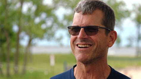 Jim Harbaugh Happy As Can Be To Chase A Championship At Michigan Stream The Video Watch Espn