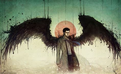 Castiel Wallpaper Wings