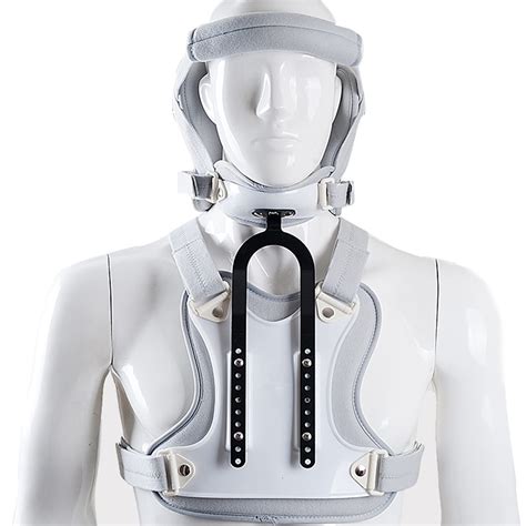 Buy Nszjwd Head Neck Chest Orthosis Adjustable Cervical Thoracic