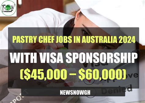 Pastry Chef Jobs In Australia With Visa Sponsorship