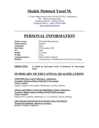 Resume Pdf