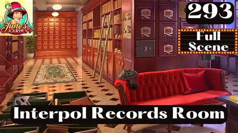 June S Journey Interpol Records Room Hidden Object Game Full