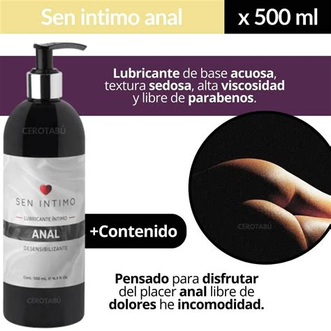 Lubricante Intimo Anal Gel Desensibilizante Entume Sin Dolor Ml