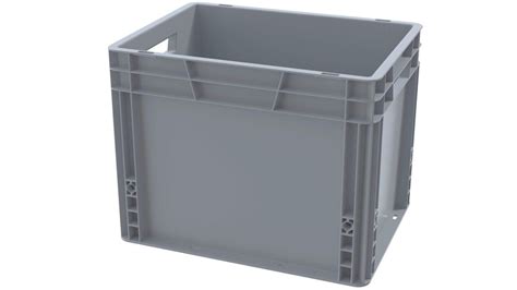 Euro Stacking Heavy Duty Plastic Storage Container Industrial Box Boxes