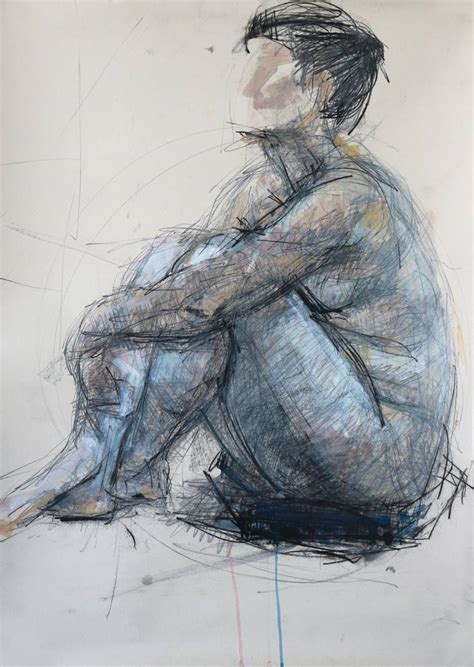 nude study Drawing by Petar Zekić Saatchi Art