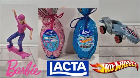 Lacta Traz Divers O Os Novos Ovos De P Scoa Barbie Skatista E Hot Wheels