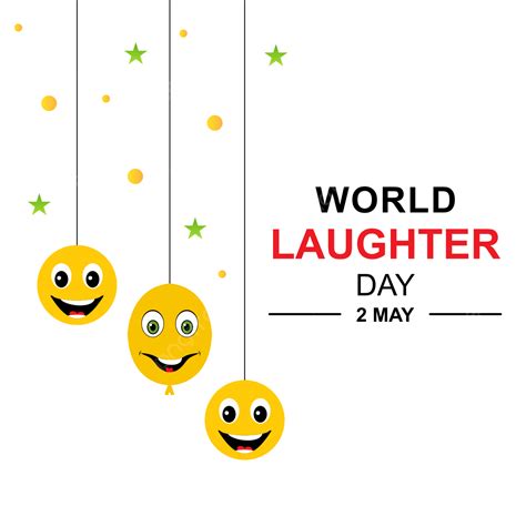 World Laughter Day Vector Hd Png Images Hanging Emojis World Laughter