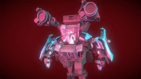 Upgrade Mecha Scientist Cameraman - Download Free 3D model by A Goofy ...