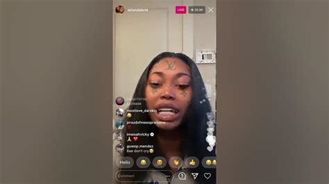 Asian Doll Breaks Down Crying On Ig Live Speaking On King Von Passing😓💔