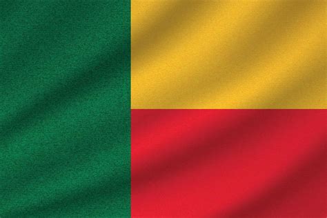 Bandeira Nacional De Benin 11159451 Vetor No Vecteezy