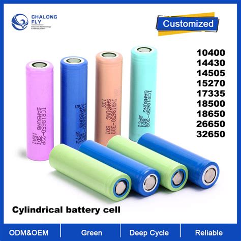 Oem Odm Lifepo Lithium Battery Nmc Ncm Customized Cylindrical