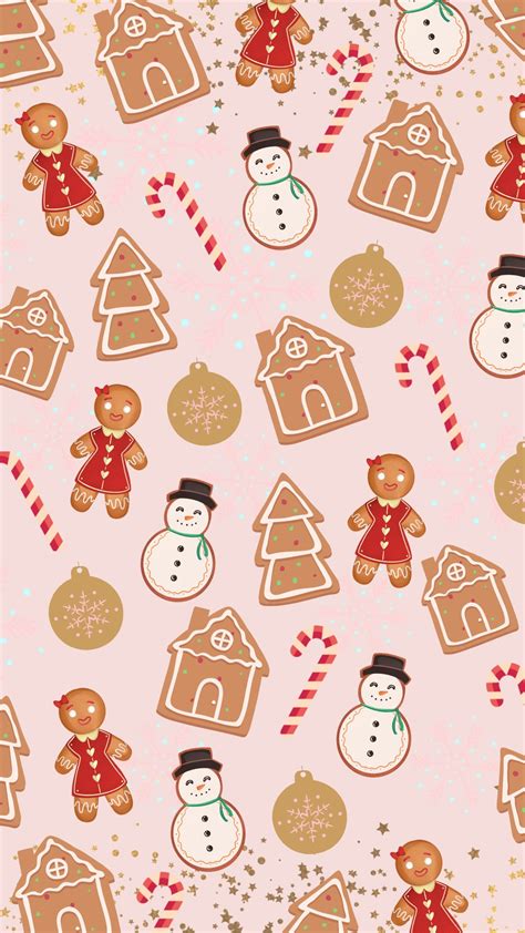 Candy Land Christmas Phone Wallpaper Collection - Etsy