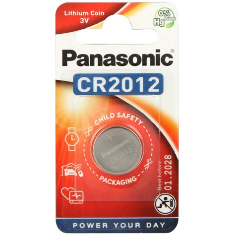 Panasonic CR2012 - Delivery throughout Moldova - Pride.md