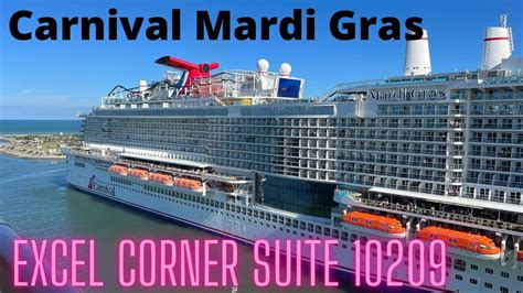 Carnival Mardi Gras Cabin Tour Extended Forward Excel Corner Suite