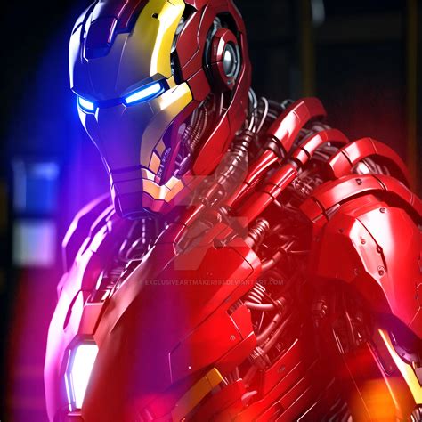 Iron Man. Concept Art. V2 by exclusiveartmaker193 on DeviantArt