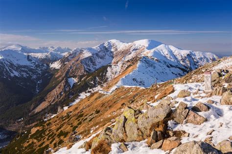 Tatra Mountains in Snowy Winter Time Stock Photo - Image of hill, mountains: 48010234