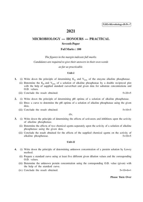 File Cu 2021 B Sc Honours Microbiology Part Iii Paper Viip Practical